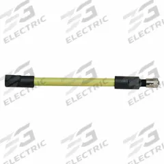 HALTEC Flexible Valve Extension: Valve Extensions, Flex Tire Valve Extenders, Round, Yellow, Plastic (MPN HE-343). Key specifications — Compatible Valve Size: Standard Bore; Color: Yellow; Product Type: Valve Extensions; Shape: Round; Design: Flexible Tire Valve Extenders; Compatible Thread Size: 5/16"-32; Material: Plastic; Brand: HALTEC.