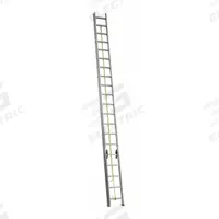 LOUISVILLE LADDER Extension Ladder: 40 ft Ladder Size, Aluminum, 250 lb Load Capacity, 80 lb Wt (MPN AE3240). Key specifications — Color: Silver; Brand: LOUISVILLE LADDER; Included Features: Mar-Resistant End Caps; Removable Fly: Fixed.