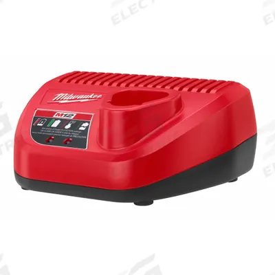 MILWAUKEE Battery Charger: Single-Port Charging, For 12V DC - Milwaukee Battery Chargers