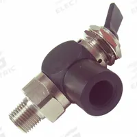PNEUMADYNE INC Manual Air Control Valve: Three-Way, 1/8 in x 10-32 Female NPT, Toggle, Detent (MPN H11-30-14). Key specifications — attr1092139: Brass; attr1092167: Detent; attr1092143: Closed; attr1092176: Normally Closed.