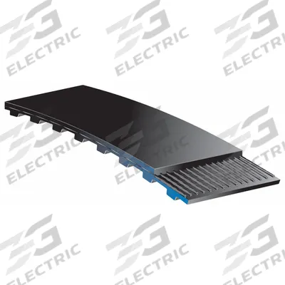 GATES Timing Belt: One Side, PowerGrip, 0.5 in Pitch, 3 in Top Wd, 240H300, 48 Teeth - H Section Trapezoidal Timing Belts