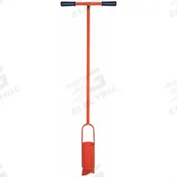 AMS One-Piece Soil Auger: Carbon Steel/Chromoly/Stainless Steel, 4 in Overall Dia, 53 in Overall Lg (MPN 400.46). Key specifications — Brand: AMS; Product Type: Soil; Material: Chromoly; Handle Material: Steel; Handle Included: Handle Included.