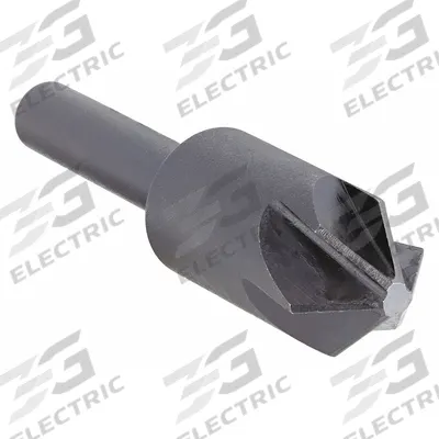 KEO Countersink: 90°, 6 Flute, 3/16 in Body Dia, 3/16 in Shank - Smooth-Finish Six-Flute Countersinks