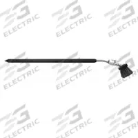 MOSMATIC Brush Pole: Brush Pole, NPTM, 3/8 in Inlet Connection Size, 12 gpm Max Flow Rate (MPN 25.988). Key specifications — Product Type: Brush Pole; Inlet Connection Type: NPTM; Material: Stainless Steel; Includes: Fixed Grip Handle; Brand: MOSMATIC.