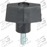 INNOVATIVE COMPONENTS Hand Knob: T, Plastic w/ Steel Thread, #10-24 Thread, 0.5 in Thread Lg (MPN GN040500T1---21). Key specifications — Brand: INNOVATIVE COMPONENTS.
