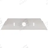 OLFA Utility Blade: 2 27/32 in Blade Lg, 11/16 in Blade Wd, 0.023 in Blade Thick, 10 PK (MPN SKB-2S/10B). Key specifications — attr307708: 6ZTJ6; attr307711: Stainless Steel; attr307707: No; attr324888: OLFA.