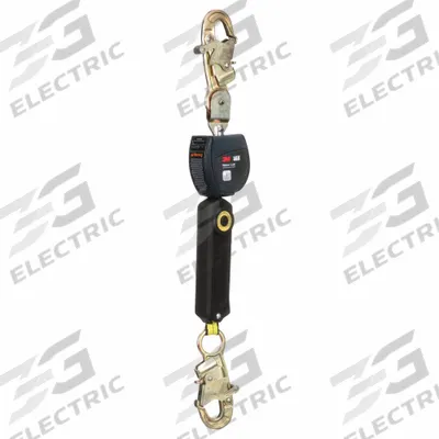 3M DBI-SALA Self Retracting Lifeline: Steel Snap Hook Anchor, Harness Steel Snap Hook - Personal SRLs