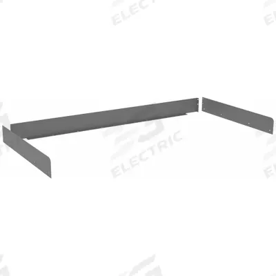 TENNSCO Back & Side Stop Kit: 60 in Overall Wd, 30 in Overall Dp, Steel, Gray - Back & Side Stops
