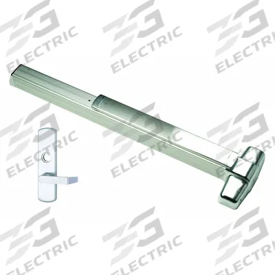 VON DUPRIN Concealed Vertical Rod: 3 ft Max Door Wd - Concealed Vertical Rod Push Bars