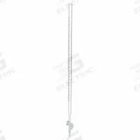 APPROVED VENDOR Straight Bore Buret: 25 mL, A, 560 mm, ±0.05 mL, 0.1 mL Inc, Glass, Closure Included (MPN 6CDN7). Key specifications — Closure Included: Yes; Tolerance: ±0.05 mL; Brand: APPROVED VENDOR; Body Material: Glass.