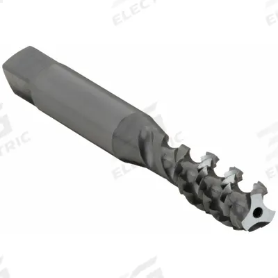 OSG Spiral Flute Tap: 3/8"-24 UNF, 2B, 3 Flute, Bottoming Chamfer - General Purpose Spiral-Flute Taps