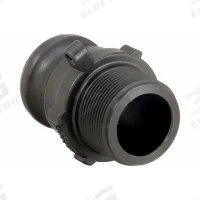 BANJO Cam and Groove Adapter: 1 1/2 in Coupling Size, 1 1/2 in Hose Fitting Size - Type F Polypropylene Cam & Groove Fittings