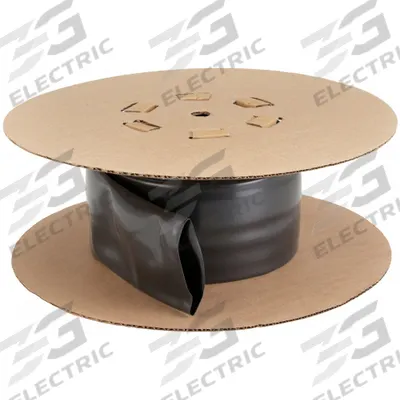 INSULTAB Heat Shrink Tubing: 4 in I.D. Before Shrinking, 2 in I.D. After Shrinking - Chemical-Resistant PVC Heat Shrink Tubing