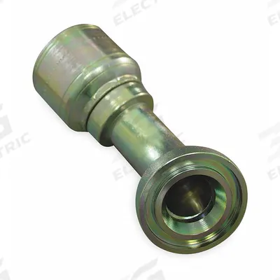 AEROQUIP Hydraulic Flange Fitting: 2 in Hydraulic Hose I.D., 2 in Hydraulic Flange Size - Crimpable 45° Elbow, Hydraulic Flange Fittings