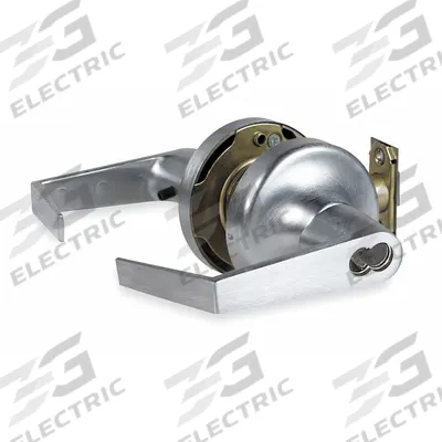ASSA ABLOY ACCENTRA Door Lockset: Office Lever Locksets, Chrome, ADA Compliant
