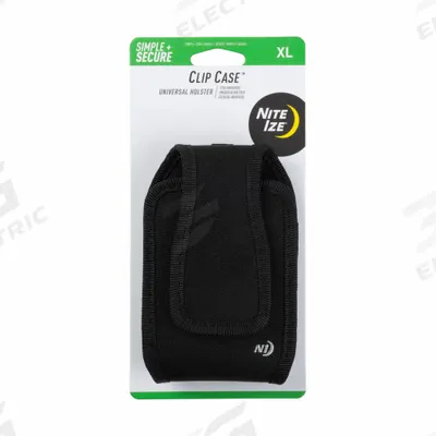 NITE IZE Cell Phone Holster Vertical XL: Vertical, CCFXL-01-R3, Cases & Holders