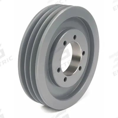 APPROVED VENDOR V-Belt Pulley: B86, 3 Groove, 8.95 in OD, Bushed Bore, SK - Bushed-Bore Cast-Iron V-Belt Pulleys