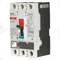 EATON Molded Case Circuit Breaker: 100 A Amps, 25kA at 240V AC, Fixed, ABC, Line/Load Lug, Std, JG (MPN JGE3100FAG). Key specifications — attr217792: JG; attr196056: 25kA at 240V AC; attr196057: Fixed; attr196058: ABC; attr196059: Line/Load Lug; attr196061: 250A/JG.