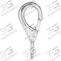 LUCKY LINE PRODUCTS Spring Snap: 1 Snaps, Solid Gate, Stainless Steel, 3/16 in Opening Size (MPN 4FCT2). Key specifications — Application Restrictions: Not For Lifting; Brand: LUCKY LINE PRODUCTS; Opening Type: Solid Gate.