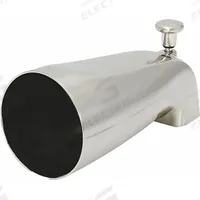 APPROVED VENDOR Diverter Spout: 1/2 in Connection Size, IPS Connection, 5 1/4 in Spout Reach (MPN 15080). Key specifications — Tub Spout Connection Type: IPS; Trim Finish: Brushed Nickel; Tub Spout Material: Zinc; Brand: APPROVED VENDOR.