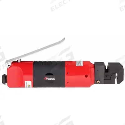 VIKING AIR TOOLS Sheet Metal Notcher: 14 ga Sheet Metal Capacity (Steel), 180° - Air-Powered Sheet Metal Notchers
