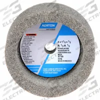 NORTON Straight Cup Grinding Wheel: Type 6, 4" x 1 1/2" x 1/2", 32A60-KVBE, 5 PK (MPN 66243530218). Key specifications — Wheel Hardness: K; Brand: NORTON.