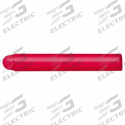 MARKAL Marking Crayon: Wax, 17 mm Tip Wd, Firm, Orange, 70°F to 100°F - Wax Lumber Crayons