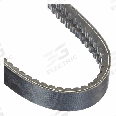 CONTINENTAL Banded Cogged V-Belt: 2/BX120, 2 Ribs, 123 in Outside Lg - BX Section Banded V-Belts