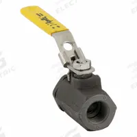 APOLLO Manual Two-Way Ball Valve: 1/2 in, Steel, Straight, FNPT x FNPT, Std Port Ball Port (MPN 73A10327A). Key specifications — Brand: APOLLO; Handle: Locking Lever.