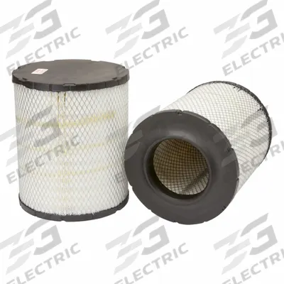 FLEETGUARD Air Filter: Round-Oval, Round, Axial Seal, 11 1/16 in Outside Dia - Round/Oval Engine Air Filters