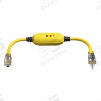 APPROVED VENDOR Line Cord GFCI: Manual Reset, 3 ft Lg, 12/3, 5-15P Plug, 15 A Current, 125V AC, SJTW (MPN 875LC7). Key specifications — NEMA Plug Configuration: 5-15P; NEMA Receptacle Configuration: 5-15R; Brand: APPROVED VENDOR; Voltage: 125V AC.