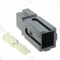 ANDERSON POWER PRODUCTS Connector: PP75 6 AWG Connector/PP75 Housing with Black Splice, 1 Poles, Std (MPN 1300G4). Key specifications — Kit Contents - Description: PP75 6 AWG Connector; Housing Color: Black; Number of Poles: 1; Series: Powerpole; Current Rating: 120 A; Manufacturer Part Number: 1300G4; Kit Contents - Part Numbers and Quanity: 5900-BK; Voltage Rating: 600V.
