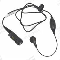 MOTOROLA Earpiece: Fits Motorola, For XPR 3000/XPR 3500 Series, Earbud, Push To Talk, Black, 1 Wires (MPN PMLN5733A). Key specifications — attr921014: GCAI; attr921008: XPR 3500; attr921002: Yes; attr920998: PMLN5733A; attr921012: MOTOROLA.
