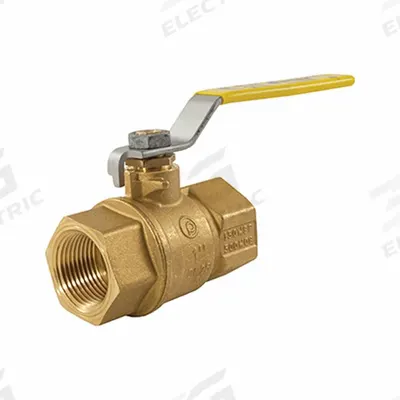 JOMAR VALVE Manual Two-Way Ball Valve: 1/2 in, Brass, Straight, Press x Press - Brass Ball Valves