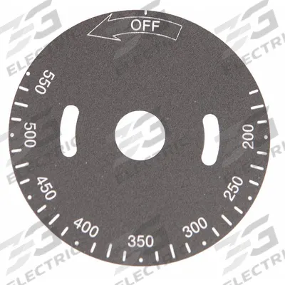 VULCAN HART Griddle Temp Dial: 00-498037-0000A - Vulcan Hart Replacement Parts