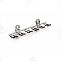 TRITON PRODUCTS Pegboard Hook: 1 3/8 in x 8 1/8 in x 2 1/4 in, 1 Hooks, 1 1/2 in Hook Dp, Surface (MPN V66660). Key specifications — Mounting Type: Surface; Includes: ABS Retainers; Finish: Vinyl Coated; Color: Black; Accessory Type: Multi-Prong Toolholder; Locking System: ABS Retainers; Material: Stainless Steel; For Tool Type: Writing Instruments.