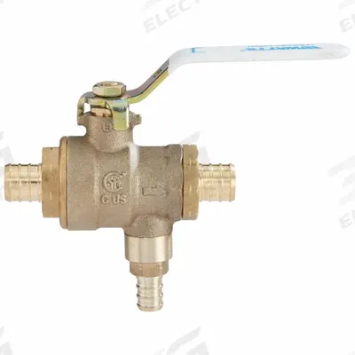 Watts Ball And Relief Valve: Crimped x Crimped, 3/4 in x 3/4 in, Bronze - Non-Code Air, Inert Gas & Liquids Pressure Relief Valves