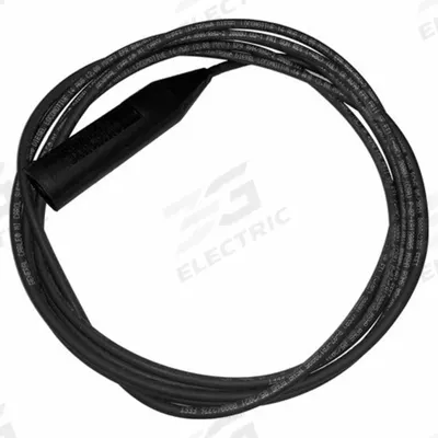 LUMENITE Inter Connect Cable: Tri-Clamp, 10 ft Cable Lg, 1 Conductors - Connector Level Controls