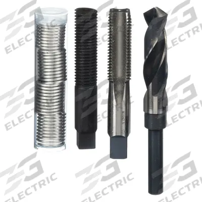 HELI-COIL Thread Repair Kit: Tanged Tang Style, Free-Running, M20-2.50 Thread Size - Insert & Tool Kits