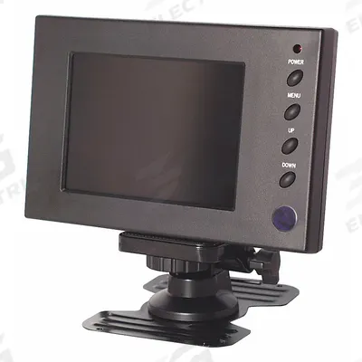 SPECO TECHNOLOGIES Monitor: 5 in Diagonal Screen Size, LCD, 480p, RCA/S-Video, 640 x 480 - LCD & LED Video Surveillance Monitors