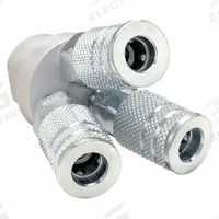 SPEEDAIRE Air Gun Manifold: Aluminum, Compatible with 22YK37/22YK38/22YK39/22YK40, 1/4 in FNPT (MPN 22YK99). Key specifications — attr75065: 22YK39; attr75063: 1/4 in FNPT; attr78199: Air Gun Manifold; attr75054: 22YK99; attr75057: SPEEDAIRE; attr75066: 22YK38; attr75069: Manifold; attr75074: Aluminum.
