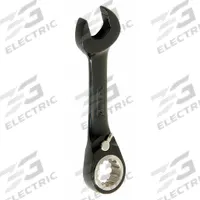 PROTO Combination Wrench: Alloy Steel, Black Chrome, 3/8 in Head Size, 3 3/4 in Overall Lg, Offset (MPN JSCV12S). Key specifications — attr309600: 3/8 in; attr309611: Black Chrome; attr309610: Alloy Steel; attr309604: Yes; attr309612: No; attr309613: No; attr309615: No; attr324932: PROTO.