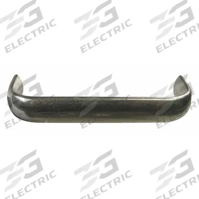 MONROE PMP Pull Handle: Threaded Holes, Aluminum, Silver, #10-32 Screw Size - Standard Pull Handles