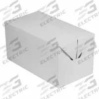 APPROVED VENDOR Disposable Carry-Out Food Container: 4 1/2 in Ht, 5 in Wd, 9 in Dp, 250 PK (MPN 3817). Key specifications — Brand: APPROVED VENDOR; Material: Paperboard; Microwave Safe: No; Product Type: Fast Top Box; Shape: Rectangular; Closure Type: Tuck Top Lid.
