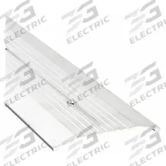 NATIONAL GUARD Door Threshold: Saddle, Aluminum, 4 ft Lg (MPN 426-4). Key specifications — Brand: NATIONAL GUARD; Transition Type: Fluted.