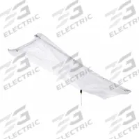 PIG Leak Diverter Tarp: 10 ft Lg, 3 ft Wd, Straps Leak Diverter Mounting, Polyester/PVC, Clear (MPN TLS672-CL). Key specifications — Diverter Material: PVC; Diverter Color: Clear; Leak Diverter Mounting Style: Straps; Brand: PIG.