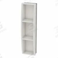 BESTCARE Recessed Shelf: Stainless Steel, Powder-Coated, Recessed Mounting, 1 (MPN WHD-SHV10-EG10). Key specifications — Material: Stainless Steel; Mounting Style: Recessed; Finish: Powder-Coated.