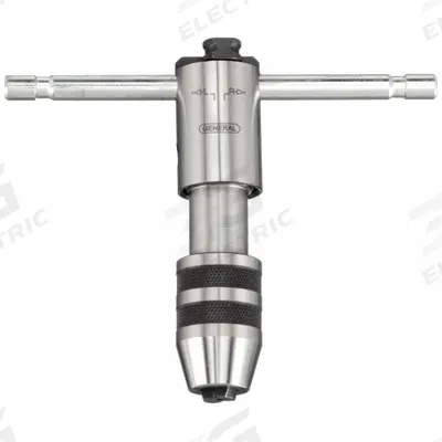 GENERAL Tap Wrench: T Handle, Ratcheting Sliding - Ratcheting Sliding T-Handle Tap Wrenches