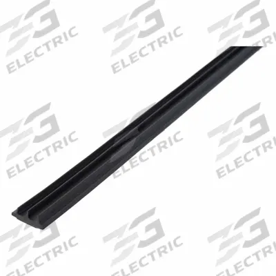 LORIENT Fire and Smoke Seal: Bulb, Self-Adhesive Mounting, Std, Elastomeric/Graphite/PVC - Fire & Smoke Perimeter Door Seals & Gaskets