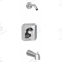 GENTA Shower Trim Kit: Genta Posi-Temp T2473, Chrome, Pull Up Diverter Spout (MPN T2473NH). Key specifications — Series: Genta Posi-Temp T2473.